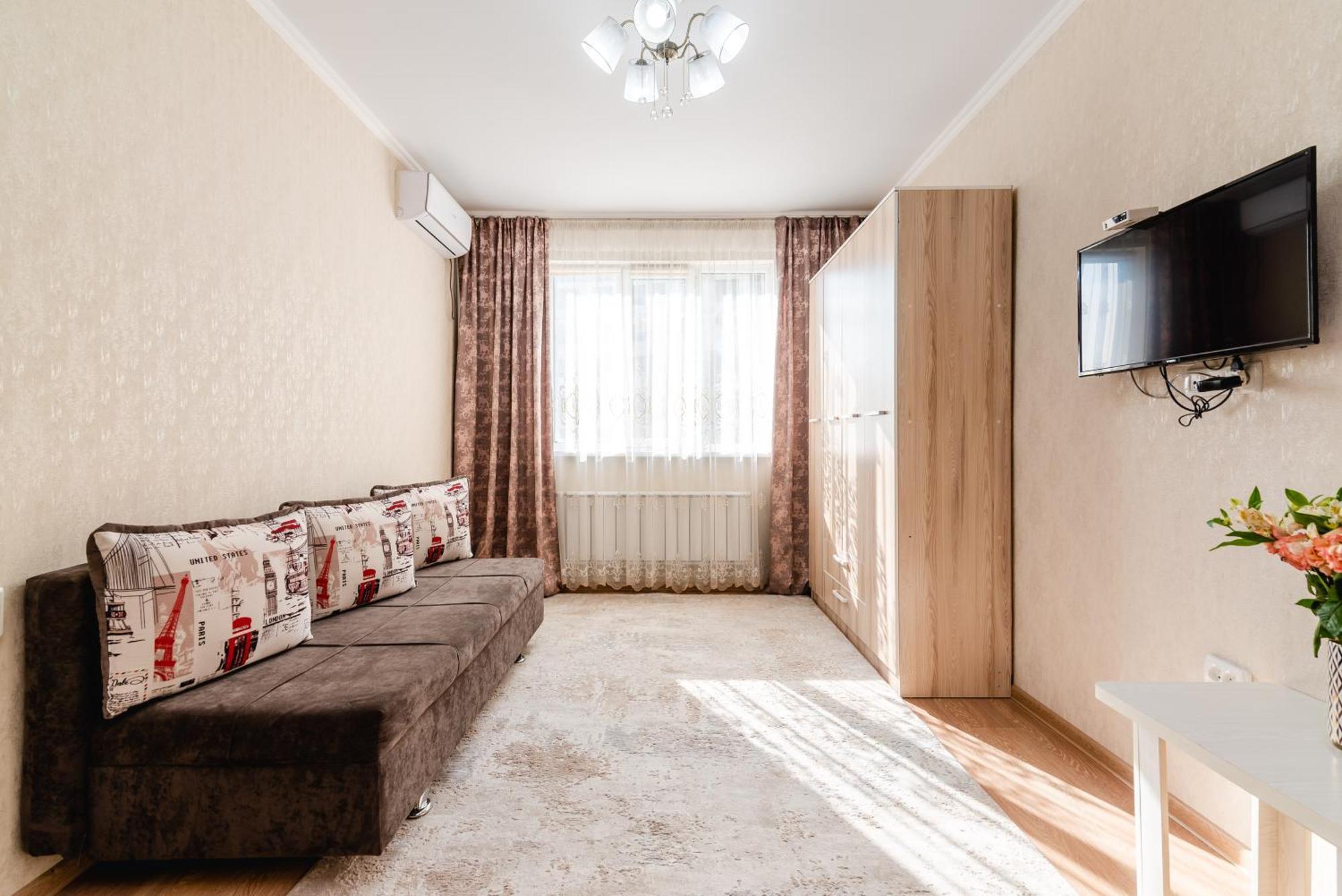 Akvarel Apartment Near Adk Almaty Exterior photo